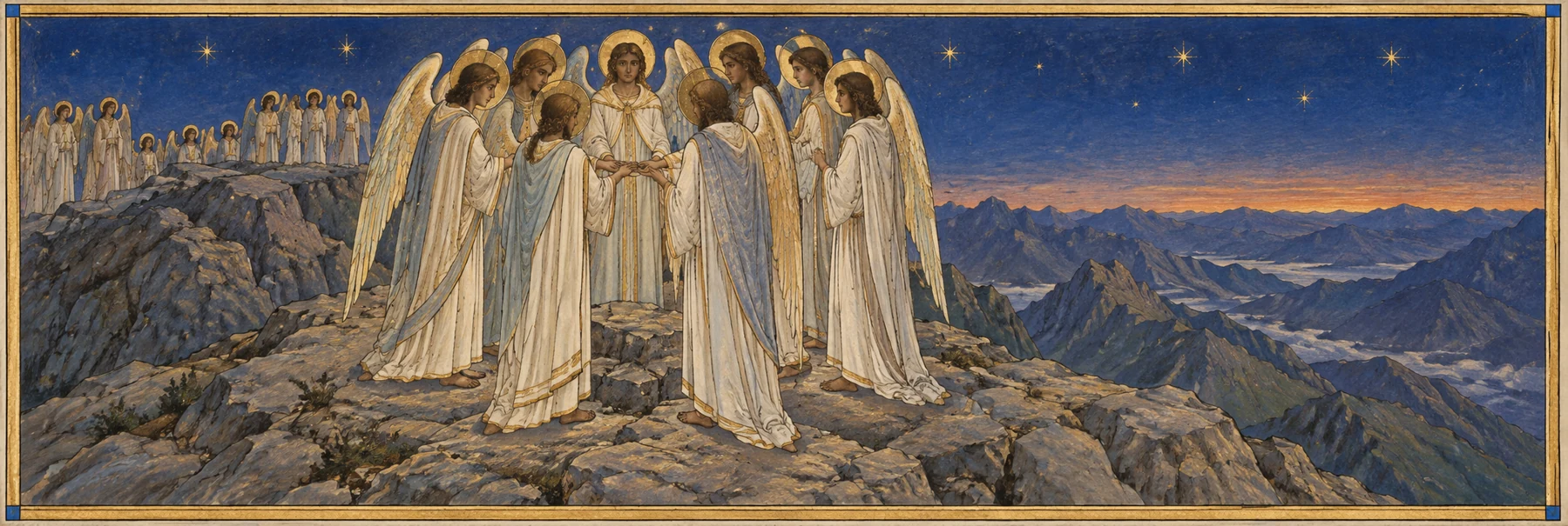 The oath of the Watchers on Hermon.