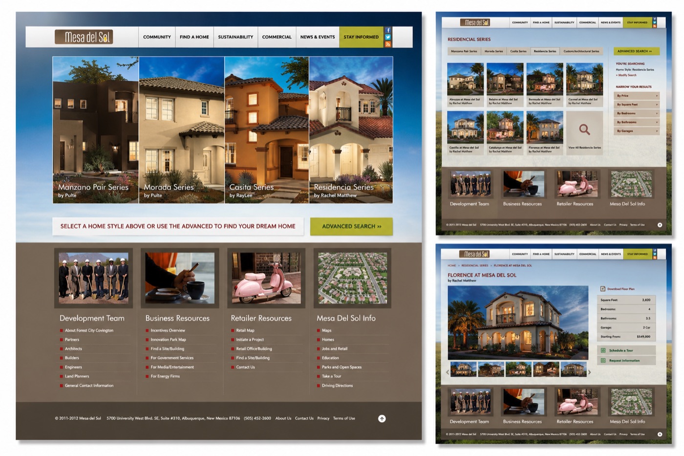 Mesa del Sol community site