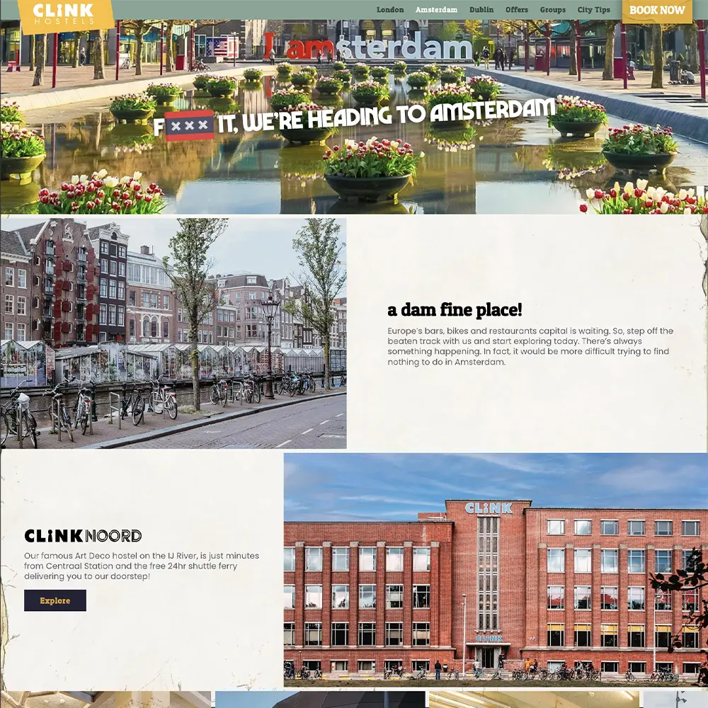 Clink Amsterdam site